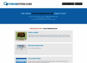 13plus.forumotion.com