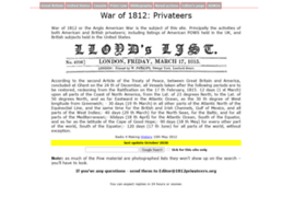 1812privateers.org