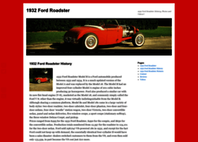 1932fordroadster.com