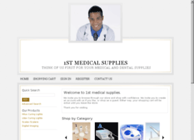 1stmedicalsupplies.com