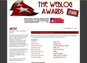2006.weblogawards.org