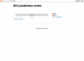 2012-predictions-review.blogspot.com