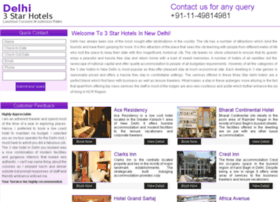 3starnewdelhihotels.com