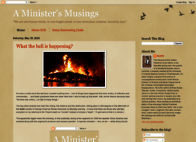 A-ministers-musings.blogspot.com