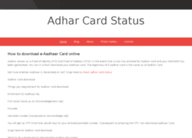 Aadharcardstatus.webs.com