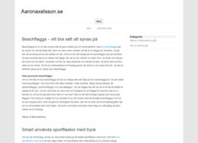 aaronaxelsson.se
