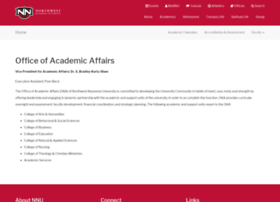 Academicaffairs.nnu.edu