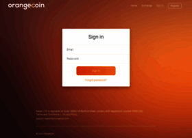 Account.orangecoin.com