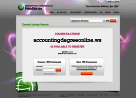 Accountingdegreeonline.ws