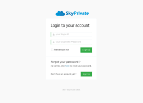 Accounts.skyprivate.com
