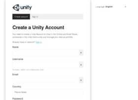 Accounts.unity3d.com