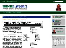 Aces.bridgeblogging.com