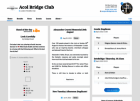 acolbridgeclub.com