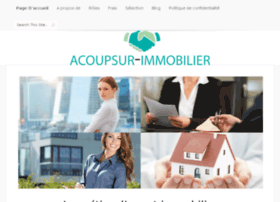Acoupsur-immobilier.com