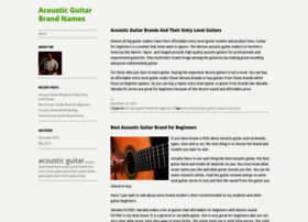 Acousticguitarbrand.wordpress.com