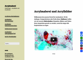 acrylbilder-acrylmalerei.de