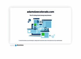 Adamslawcolorado.com