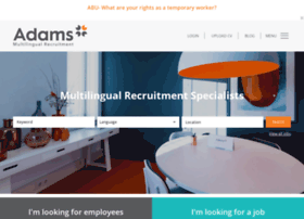 adamsrecruitment.com