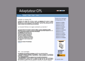 adaptateur-cpl.fr