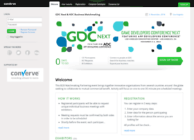 Adc-gdcnext2014.converve.com