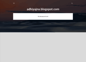 adhiyajna.blogspot.com