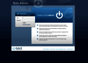 Admin.galegroup.com