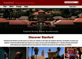admission.stanford.edu