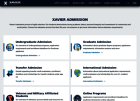Admissions.xavier.edu