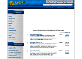 adobe-reader-forgotten-password.sharewarecentral.com