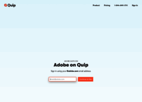 Adobe.quip.com