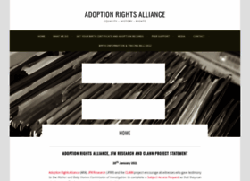 Adoptionrightsalliance.com