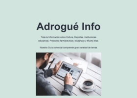 adrogueinfo.com