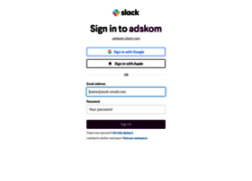 Adskom.slack.com