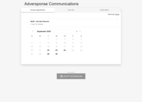 Adversponse.acuityscheduling.com