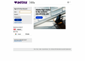 Aetna.echosign.com