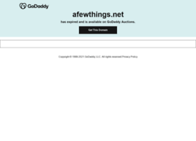 afewthings.net