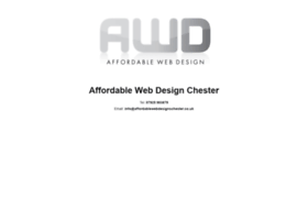 Affordablewebdesignschester.co.uk