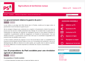 agriculture.parti-socialiste.fr