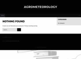 Agrometeorology.org