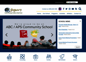 Aha-aps-nm.schoolloop.com