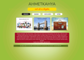 ahmetkahya.com