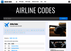 Airlinecodes.info