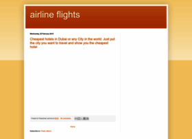 Airlineflights.blogspot.com
