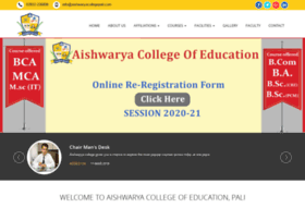 Aishwaryacollegepali.com