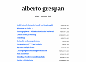 Albertogrespan.com