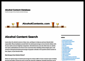 alcoholcontents.com