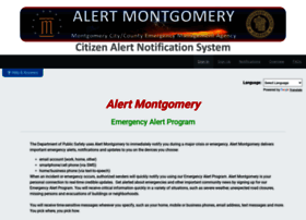 Alert.montgomeryal.gov