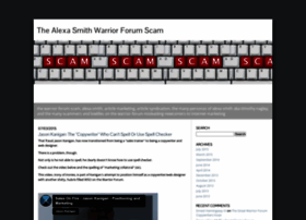 Alexa-smith-warrior-forum-scam.typepad.com