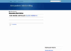 alexander-best-advice.blogspot.co.uk