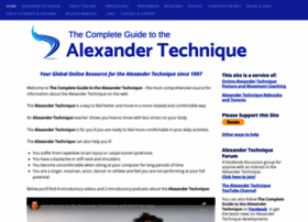 Alexandertechnique.com